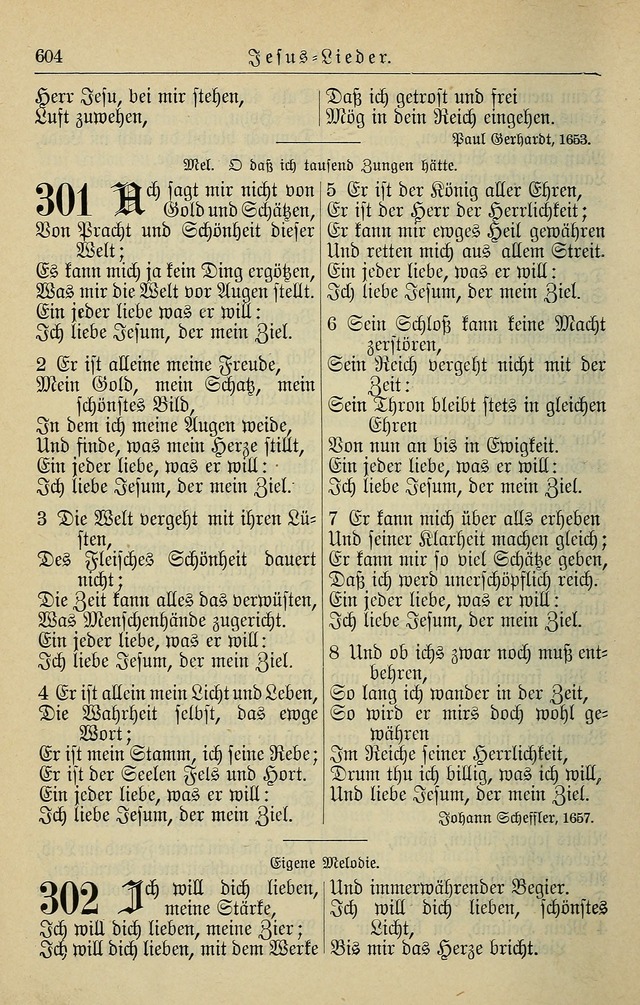 Kirchenbuch für Evangelisch-Lutherische Gemeinden page 604