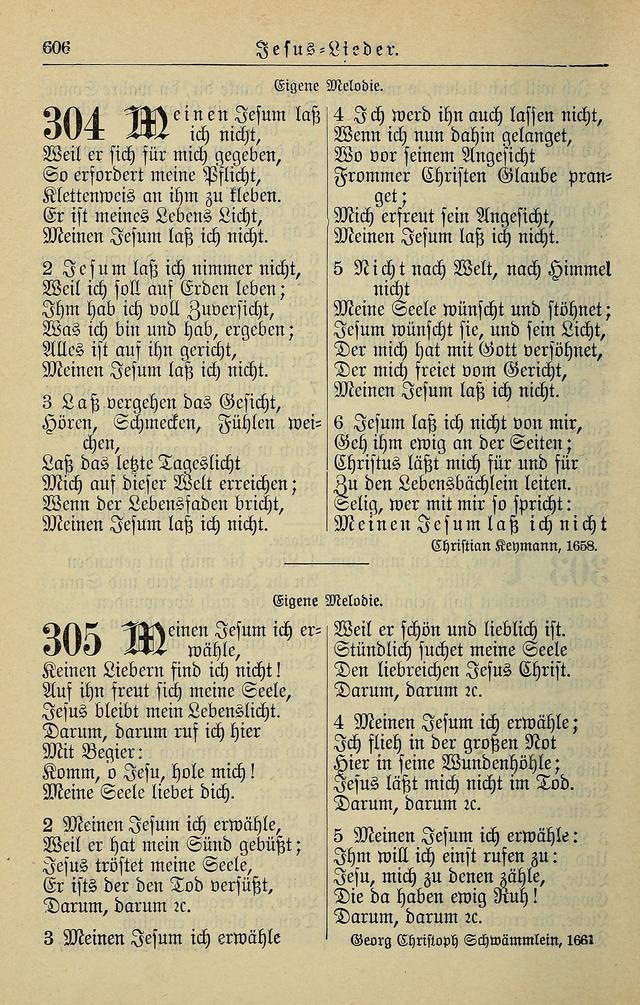 Kirchenbuch für Evangelisch-Lutherische Gemeinden page 606