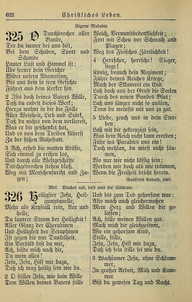 Kirchenbuch für Evangelisch-Lutherische Gemeinden page 622