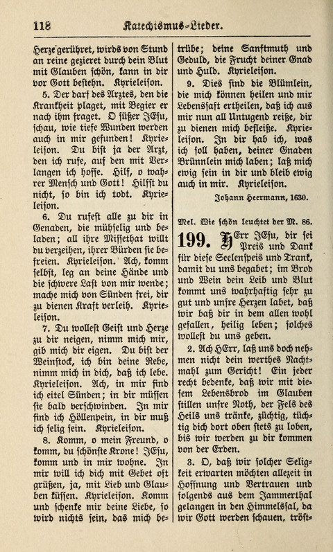 Kirchen-Gesangbuch: für Evangelisch-Lutherische Gemeinden ungeänderter Aubsburgischer Confession page 118