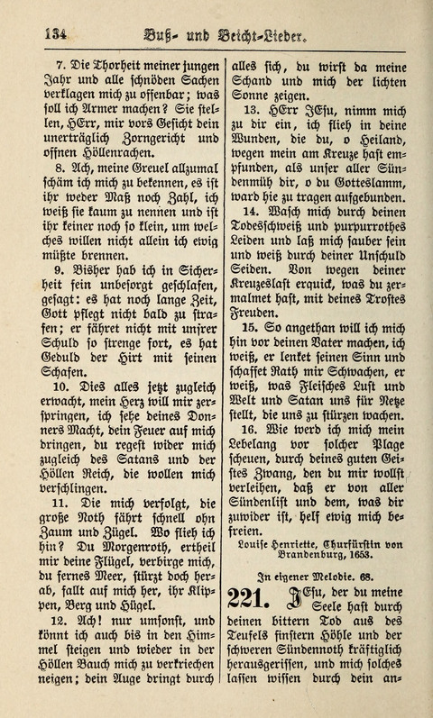 Kirchen-Gesangbuch: für Evangelisch-Lutherische Gemeinden ungeänderter Aubsburgischer Confession page 134