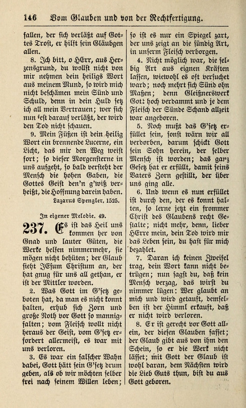 Kirchen-Gesangbuch: für Evangelisch-Lutherische Gemeinden ungeänderter Aubsburgischer Confession page 146