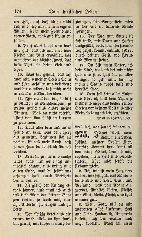 Kirchen-Gesangbuch: für Evangelisch-Lutherische Gemeinden ungeänderter Aubsburgischer Confession page 174