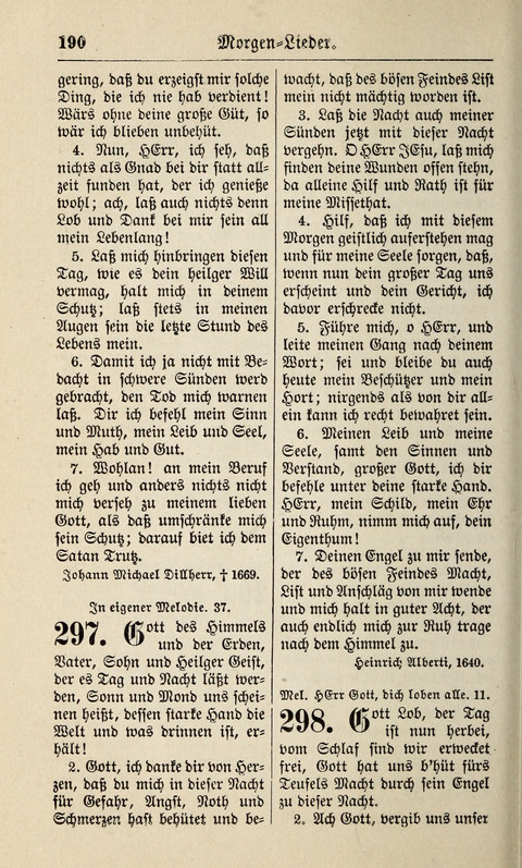 Kirchen-Gesangbuch: für Evangelisch-Lutherische Gemeinden ungeänderter Aubsburgischer Confession page 190