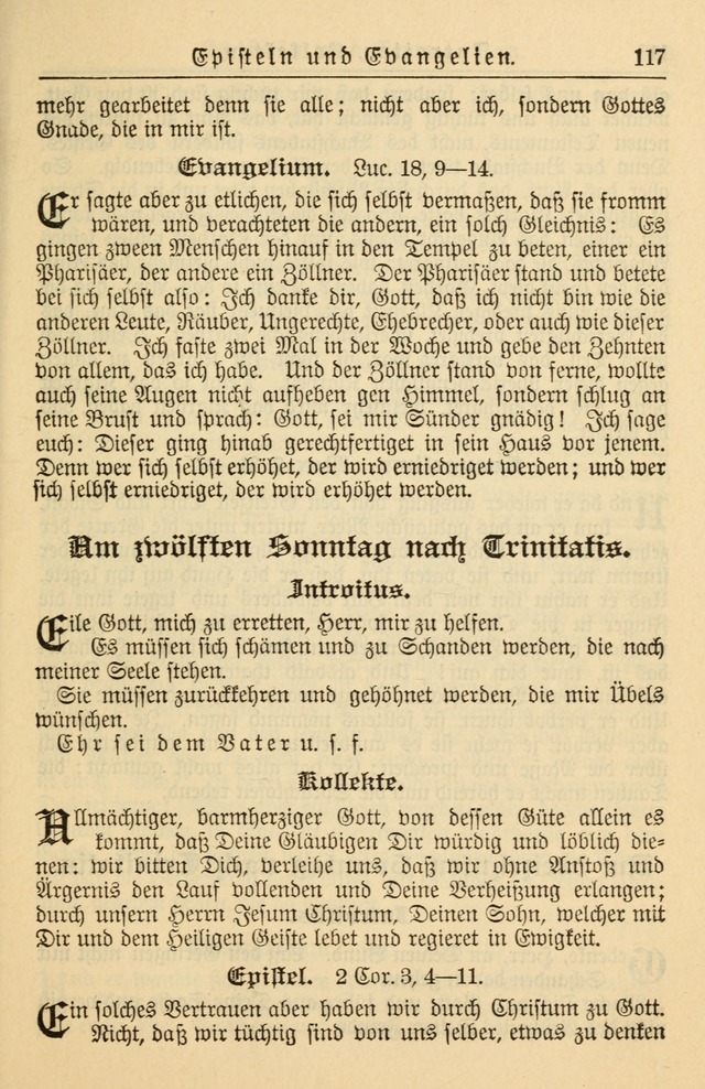 Kirchenbuch für Evangelisch-Lutherische Gemeinden page 117