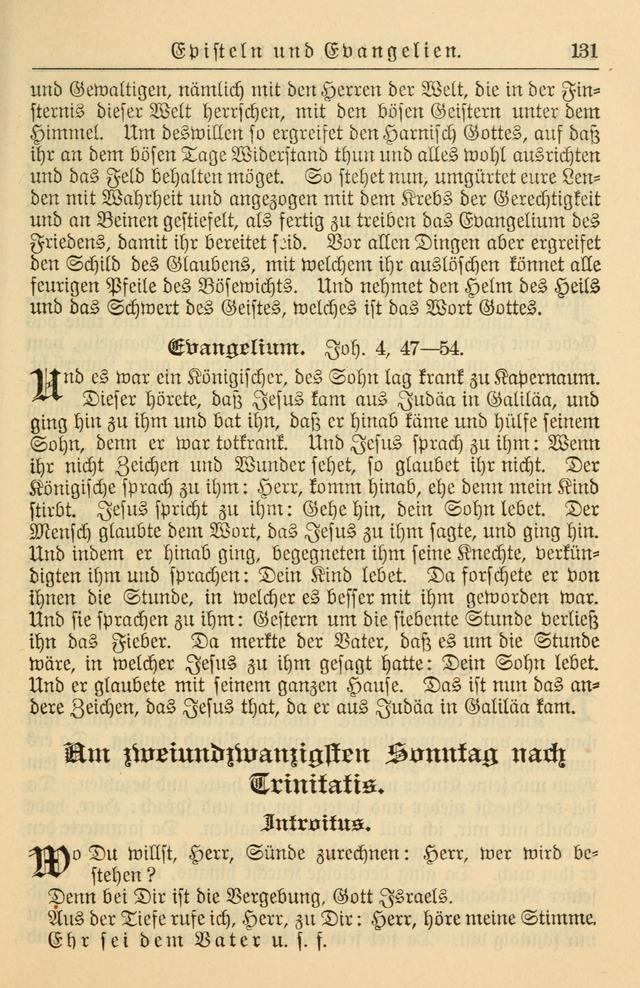 Kirchenbuch für Evangelisch-Lutherische Gemeinden page 131