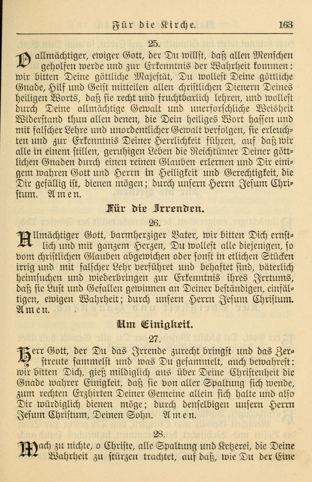 Kirchenbuch für Evangelisch-Lutherische Gemeinden page 163