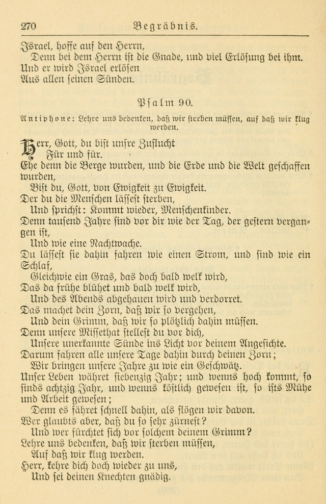 Kirchenbuch für Evangelisch-Lutherische Gemeinden page 270