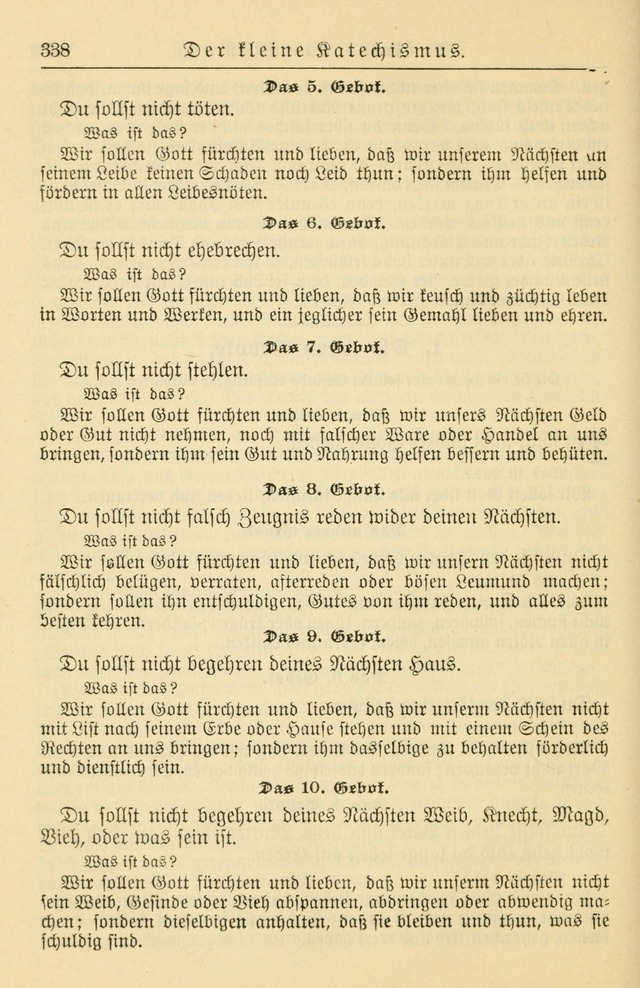 Kirchenbuch für Evangelisch-Lutherische Gemeinden page 338