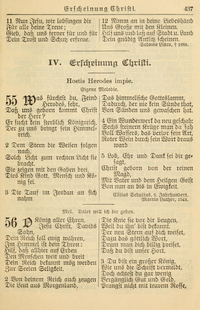 Kirchenbuch für Evangelisch-Lutherische Gemeinden page 437