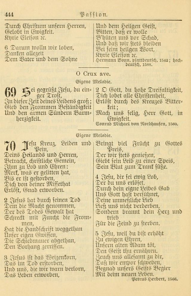 Kirchenbuch für Evangelisch-Lutherische Gemeinden page 444