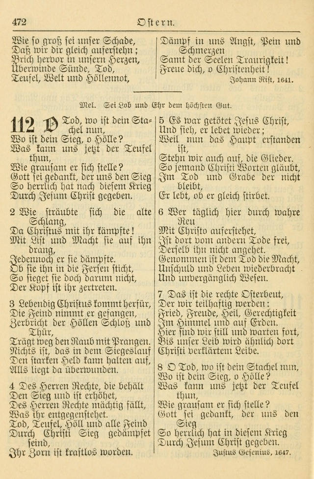 Kirchenbuch für Evangelisch-Lutherische Gemeinden page 472