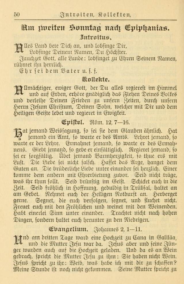 Kirchenbuch für Evangelisch-Lutherische Gemeinden page 50