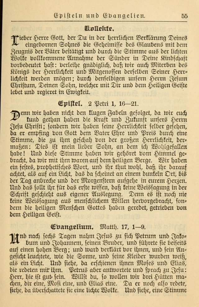 Kirchenbuch für Evangelisch-Lutherische Gemeinden page 55