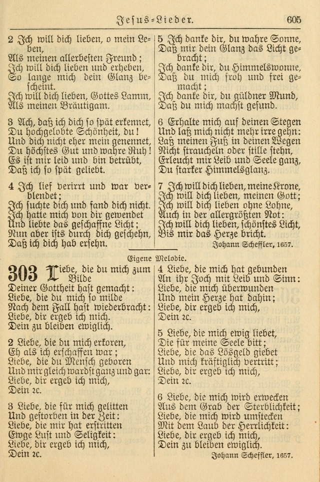 Kirchenbuch für Evangelisch-Lutherische Gemeinden page 605