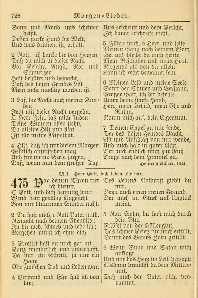 Kirchenbuch für Evangelisch-Lutherische Gemeinden page 728