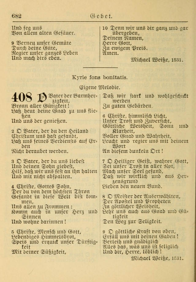 Kirchenbuch für Evangelisch-Lutherische Gemeinden: Herausgegeben von der Allgemeinen Versammlung der Evangelisch-Lutherischen Kirche in Nord Amerika (Neue und Verb. Aus.) page 682