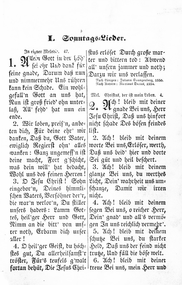 Kirchen-Gesangbuch: für Evangelisch-Lutherische Gemeinden page 1