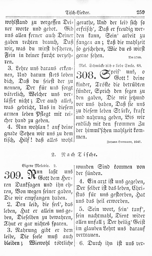 Kirchen-Gesangbuch: für Evangelisch-Lutherische Gemeinden page 259