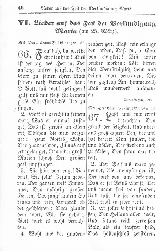 Kirchen-Gesangbuch: für Evangelisch-Lutherische Gemeinden page 46