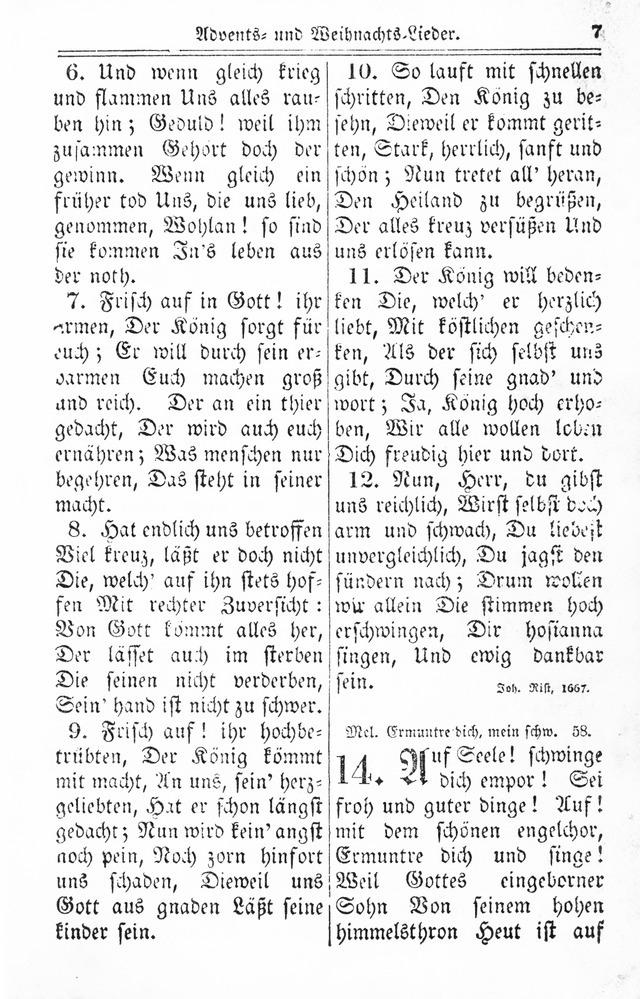 Kirchen-Gesangbuch: für Evangelisch-Lutherische Gemeinden page 7