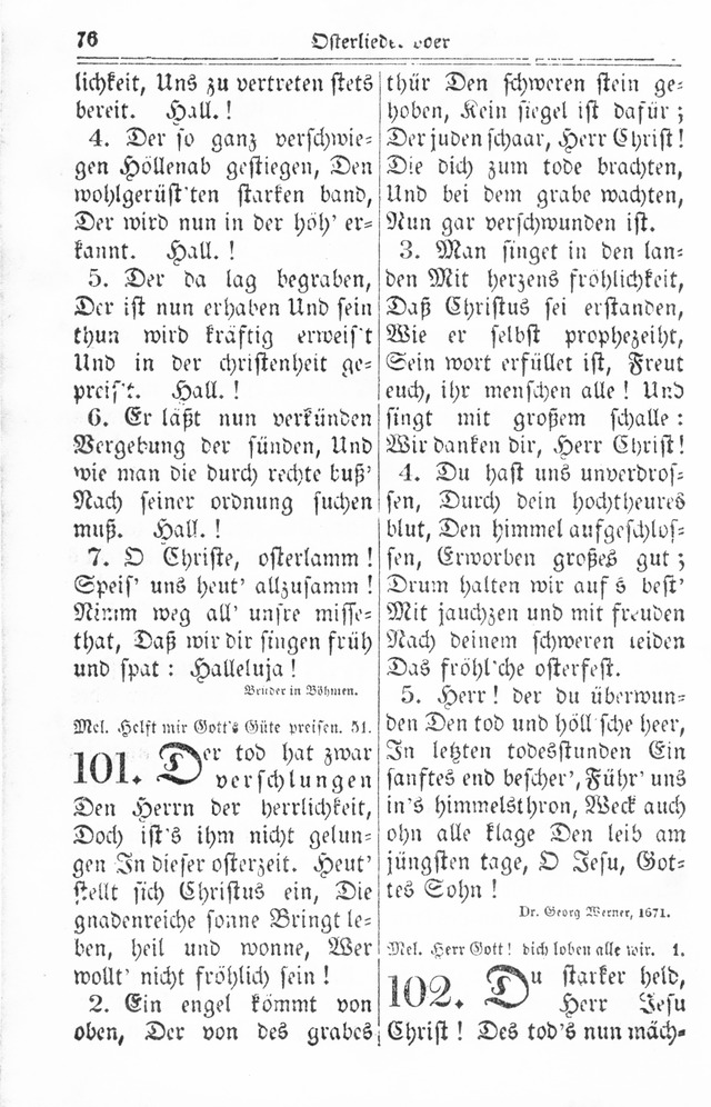 Kirchen-Gesangbuch: für Evangelisch-Lutherische Gemeinden page 76