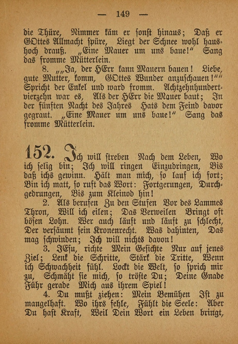 Kropper Gesang- und Liederbuch: (4. ed) page 149