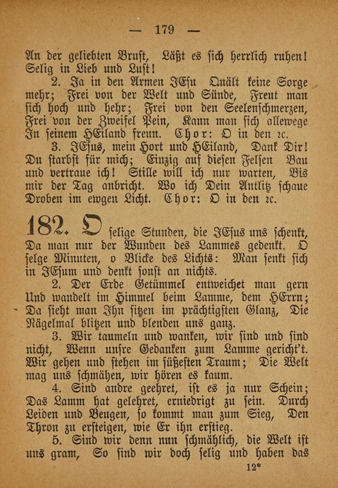 Kropper Gesang- und Liederbuch: (4. ed) page 179