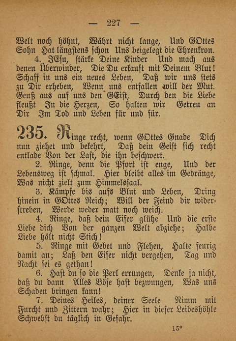 Kropper Gesang- und Liederbuch: (4. ed) page 227