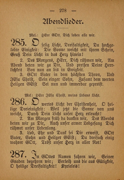 Kropper Gesang- und Liederbuch: (4. ed) page 278