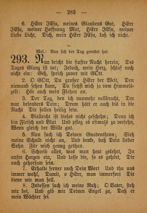 Kropper Gesang- und Liederbuch: (4. ed) page 283
