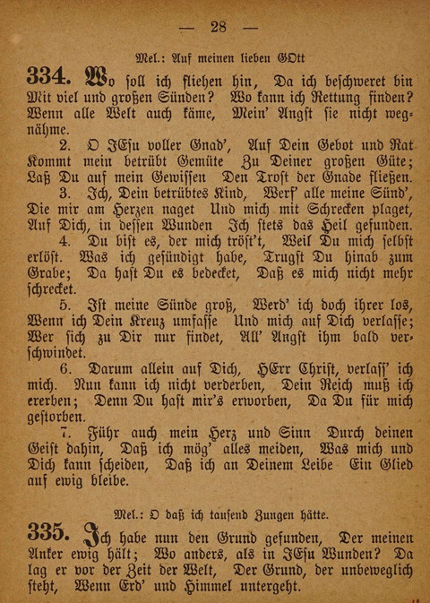 Kropper Gesang- und Liederbuch: (4. ed) page 318