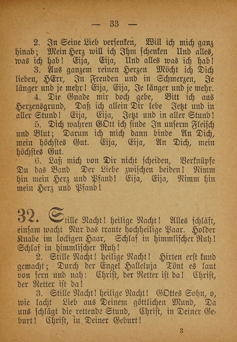 Kropper Gesang- und Liederbuch: (4. ed) page 33