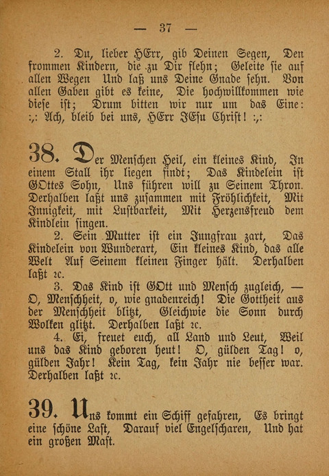 Kropper Gesang- und Liederbuch: (4. ed) page 37