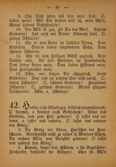 Kropper Gesang- und Liederbuch: (4. ed) page 40