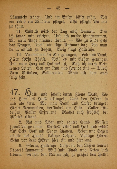 Kropper Gesang- und Liederbuch: (4. ed) page 45