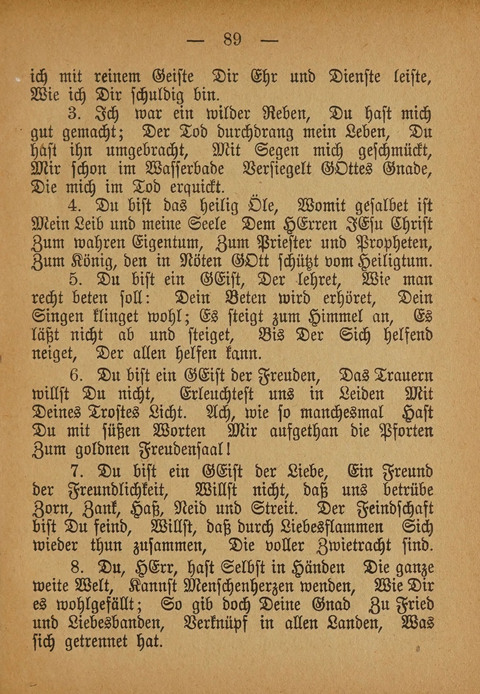 Kropper Gesang- und Liederbuch: (4. ed) page 89