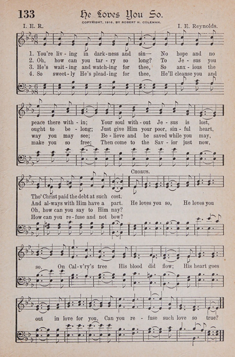 Kingdom Songs: the choicest hymns and gospel songs for all the earth, for general us in church services, Sunday schools, and young people meetings page 138