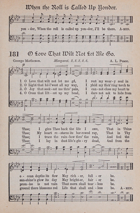 Kingdom Songs: the choicest hymns and gospel songs for all the earth, for general us in church services, Sunday schools, and young people meetings page 186