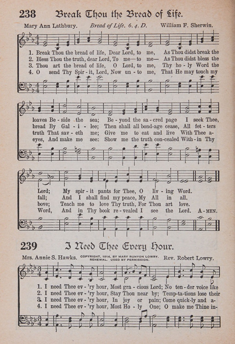 Kingdom Songs: the choicest hymns and gospel songs for all the earth, for general us in church services, Sunday schools, and young people meetings page 227