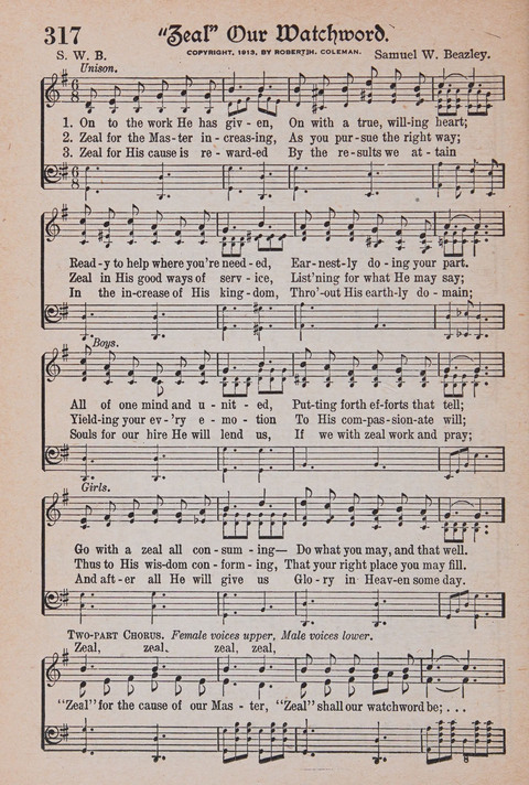 Kingdom Songs: the choicest hymns and gospel songs for all the earth, for general us in church services, Sunday schools, and young people meetings page 297