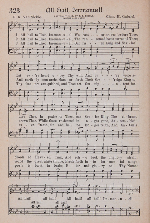 Kingdom Songs: the choicest hymns and gospel songs for all the earth, for general us in church services, Sunday schools, and young people meetings page 307