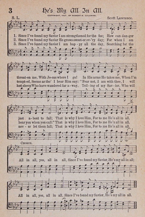 Kingdom Songs: the choicest hymns and gospel songs for all the earth, for general us in church services, Sunday schools, and young people meetings page 8