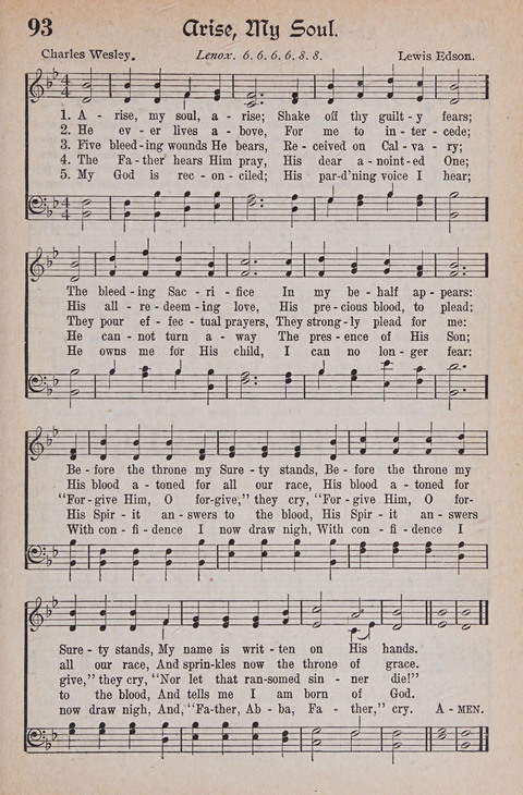 Kingdom Songs: the choicest hymns and gospel songs for all the earth, for general us in church services, Sunday schools, and young people meetings page 98