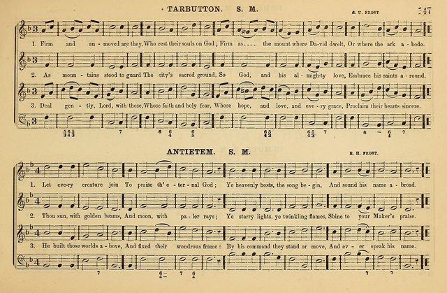The Key-Stone Collection of Church Music: a complete collection of hymn tunes, anthems, psalms, chants, & c. to which is added the physiological system for training choirs and teaching singing schools page 147