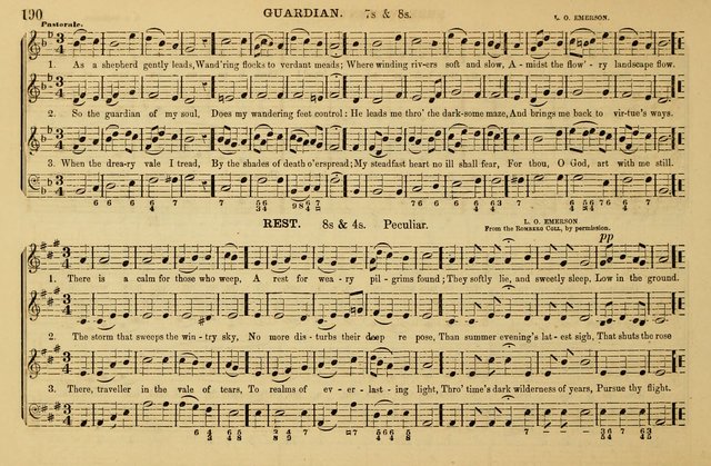 The Key-Stone Collection of Church Music: a complete collection of hymn tunes, anthems, psalms, chants, & c. to which is added the physiological system for training choirs and teaching singing schools page 190