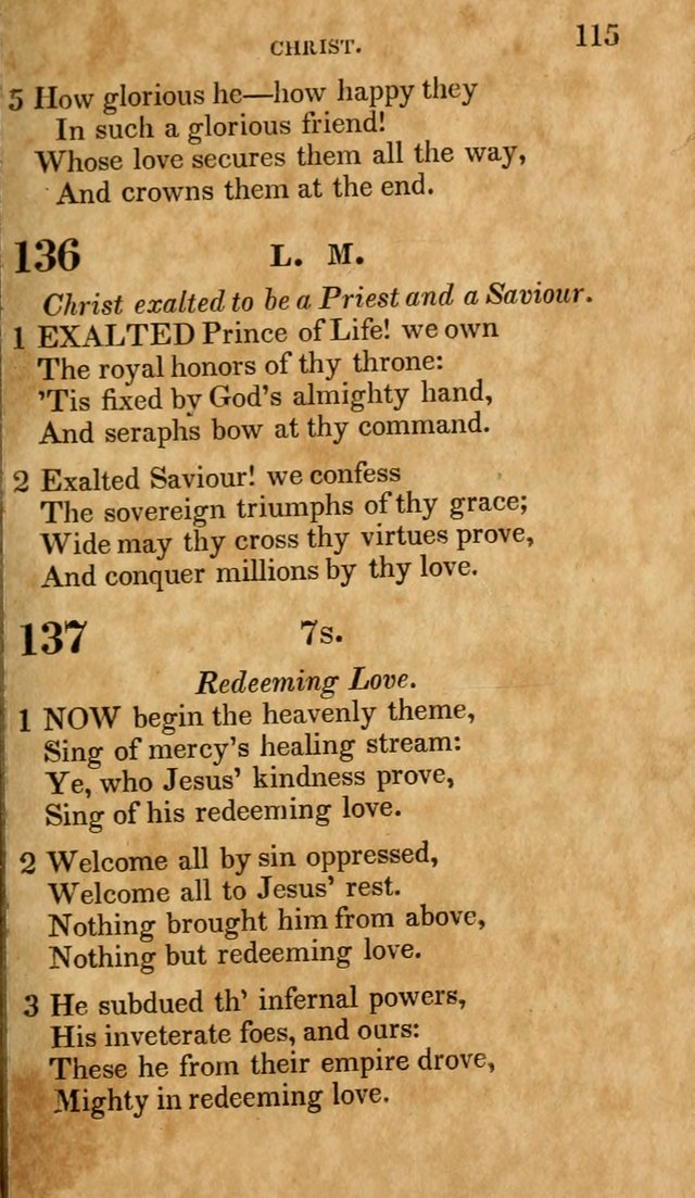 The Lyrica: a collection of psalms, hymns, and spiritual songs, adapted to general use page 115