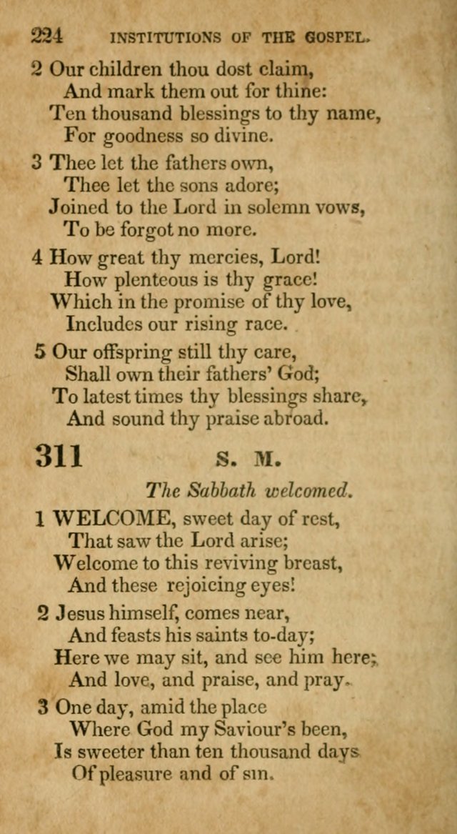 The Lyrica: a collection of psalms, hymns, and spiritual songs, adapted to general use page 224