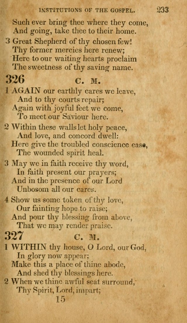 The Lyrica: a collection of psalms, hymns, and spiritual songs, adapted to general use page 233