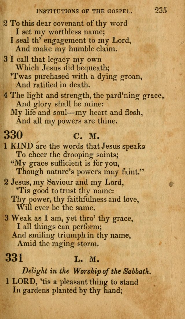 The Lyrica: a collection of psalms, hymns, and spiritual songs, adapted to general use page 235